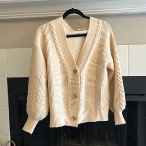 Petal and pup size s/m cardigan